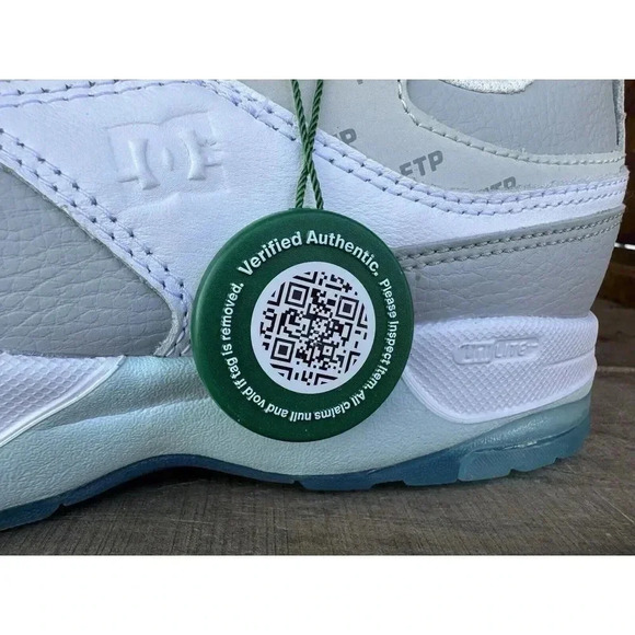 FTP E TRIBEKA DC SHOES SIZE 10 New DC shoes Exclusive X F*CK THE POPULATION - Picture 7 of 16